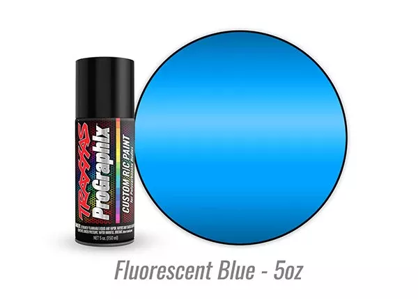 TRAXXAS 5064 Body paint, ProGraphix™, fluorescent blue (5oz) 5064