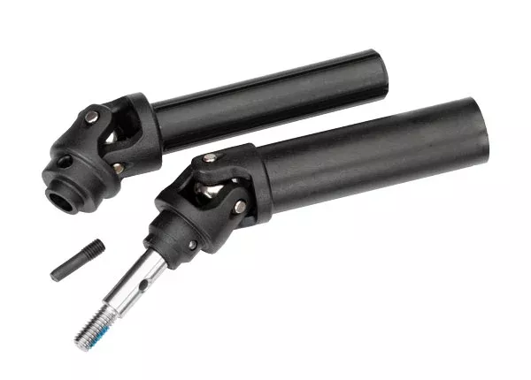 TRAXXAS 6851A Driveshaft assembly, front, extreme heavy duty