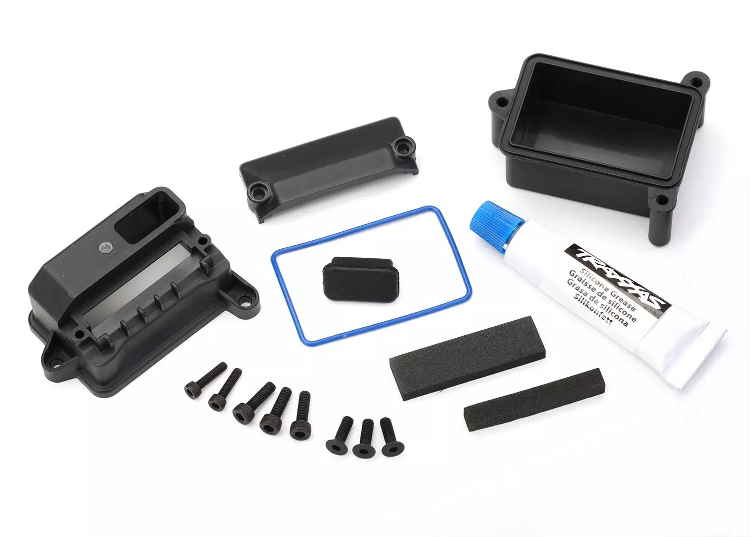 TRAXXAS 8924 RECEIVER BOX SEALED WIRE COVER