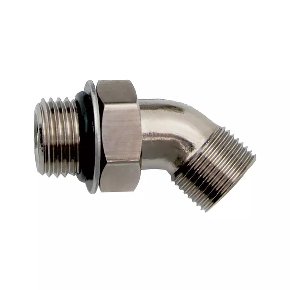 Uflex 45 Adjustable Fitting f/Back of UP Series Helms ORB 6 to 3/8″ COMP [AF45]