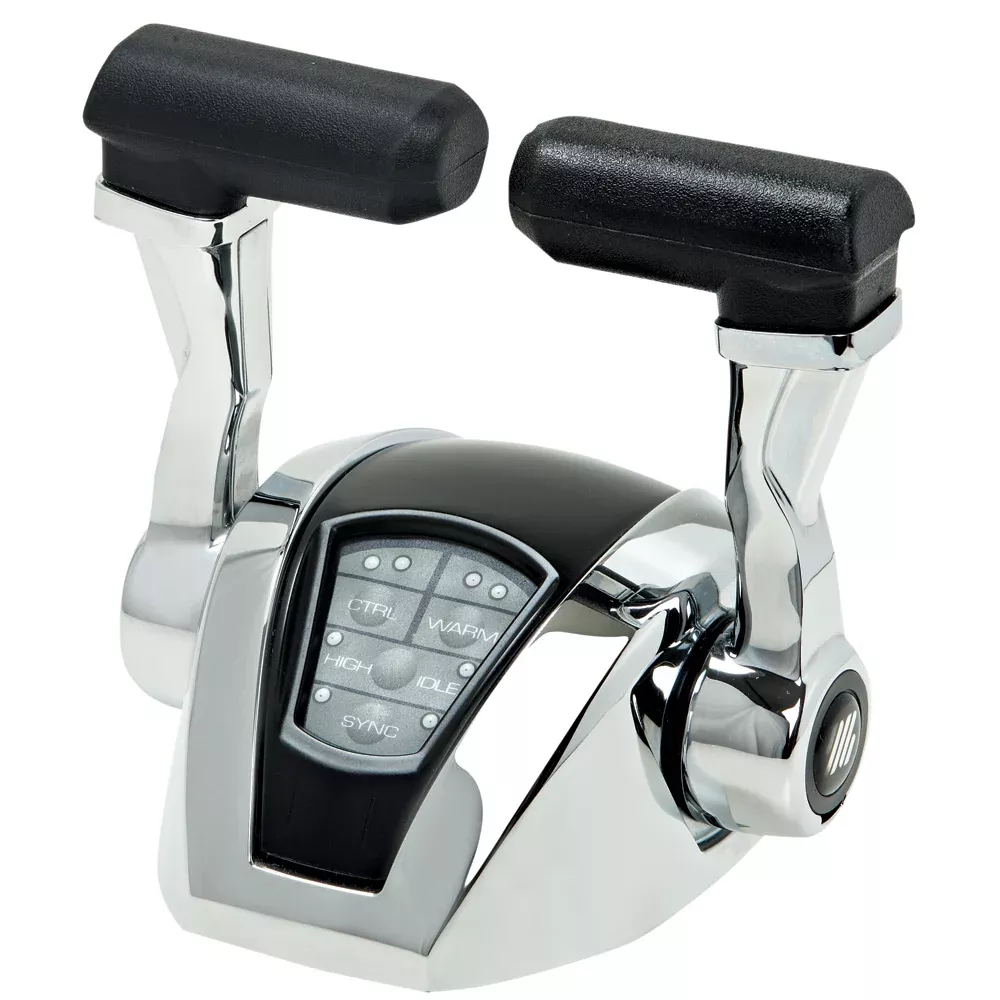 UFlex Power A Electronic Control Package – Dual Engine/Single Station – Mechanical Throttle/Mechanical Shift w/Trim [MM21T]