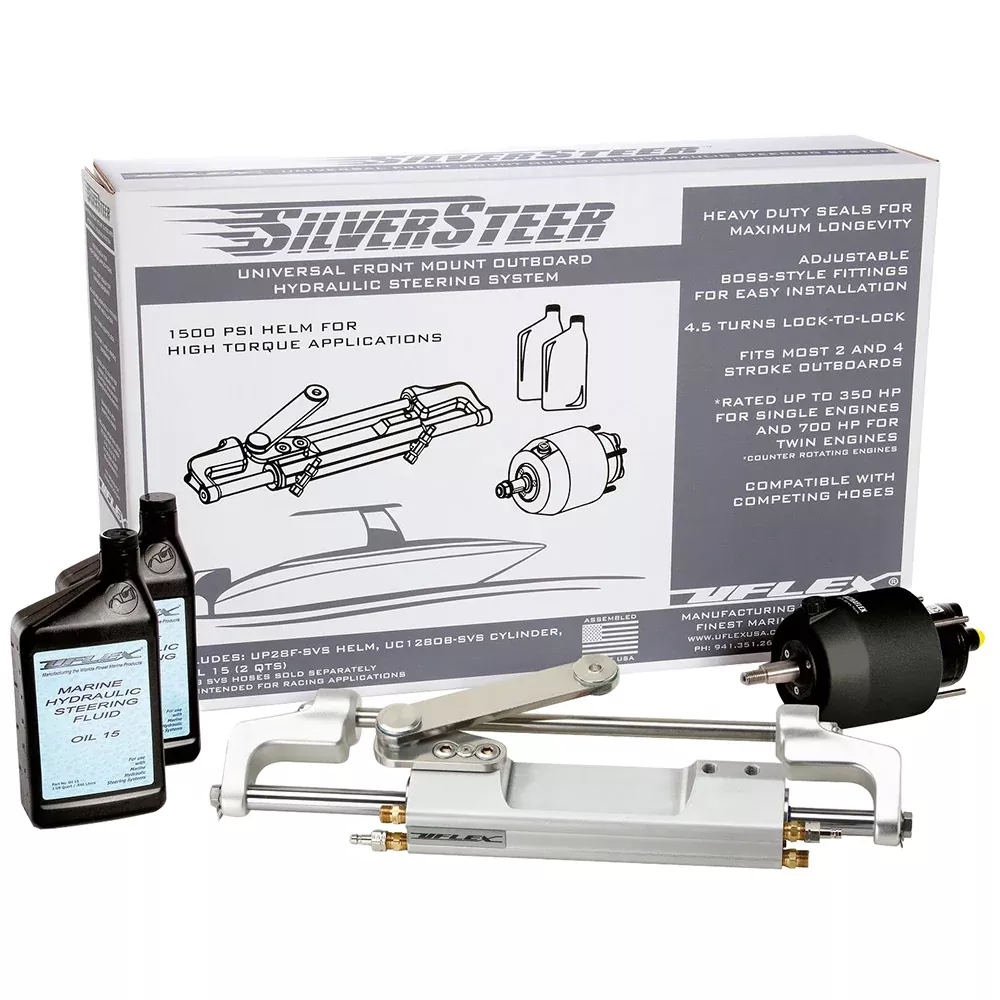 Uflex SilverSteer Outboard Hydraulic Tilt Steering System – UC130 V2 [SILVERSTEERXP2T]