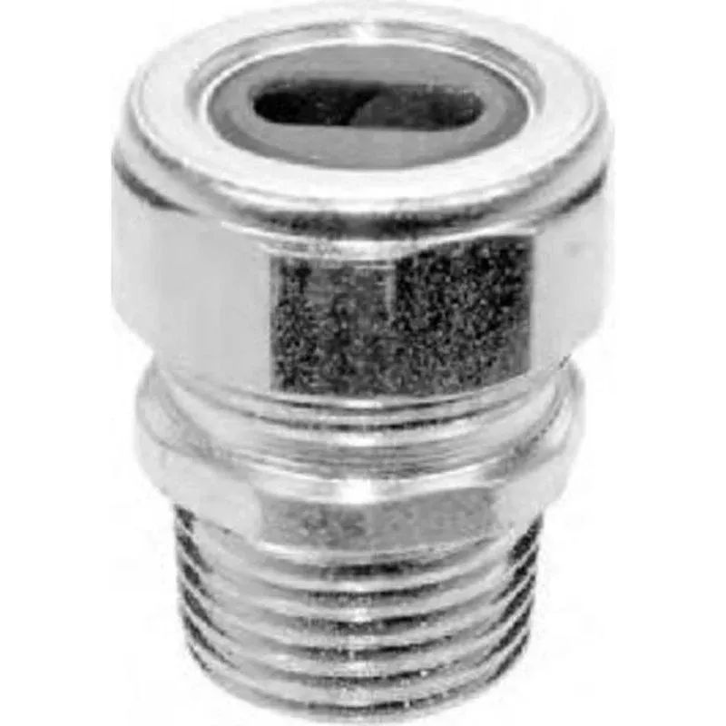 Underground Feeder Cable Connector, 1/2″ Diameter, Steel With Zinc Finish By American Fittings UF50