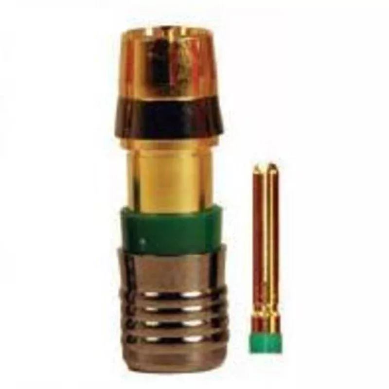 Universal Gold Connector By PPC Broadband RG6RCAU
