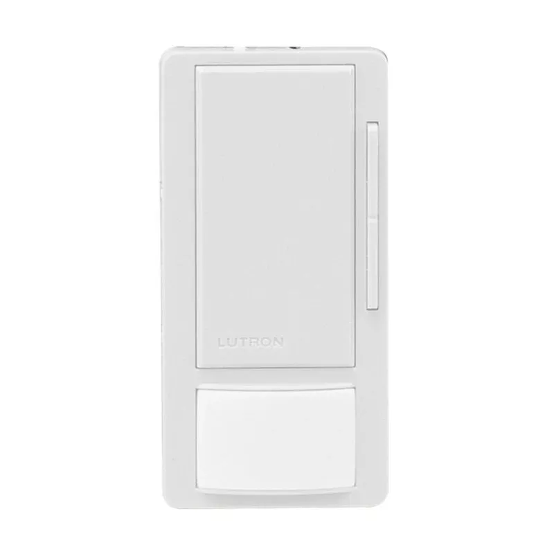 Vacancy Sensor Switch Dimmer 0-10V, White By Lutron MS-Z101-V-WH