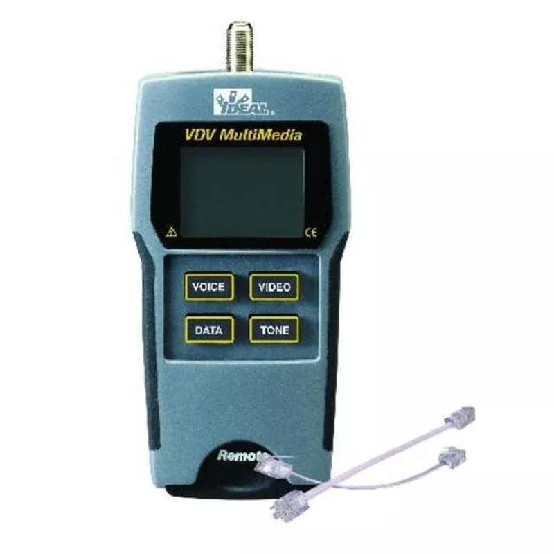 VDV Multimedia Voice/Data/Video Wiremap Tester By Ideal 33-856