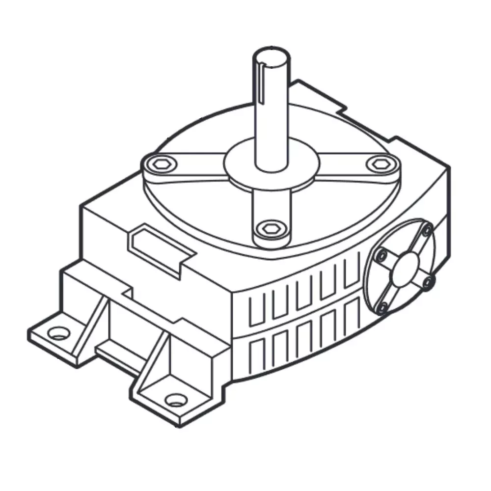 Viking T-21 Worm Gear #80 30:1 -T21GB80