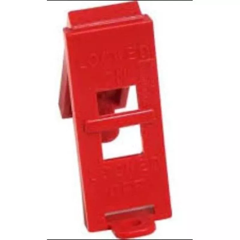 Wall Switch Lockout, For Standard Switches, Red By Ideal 44-789