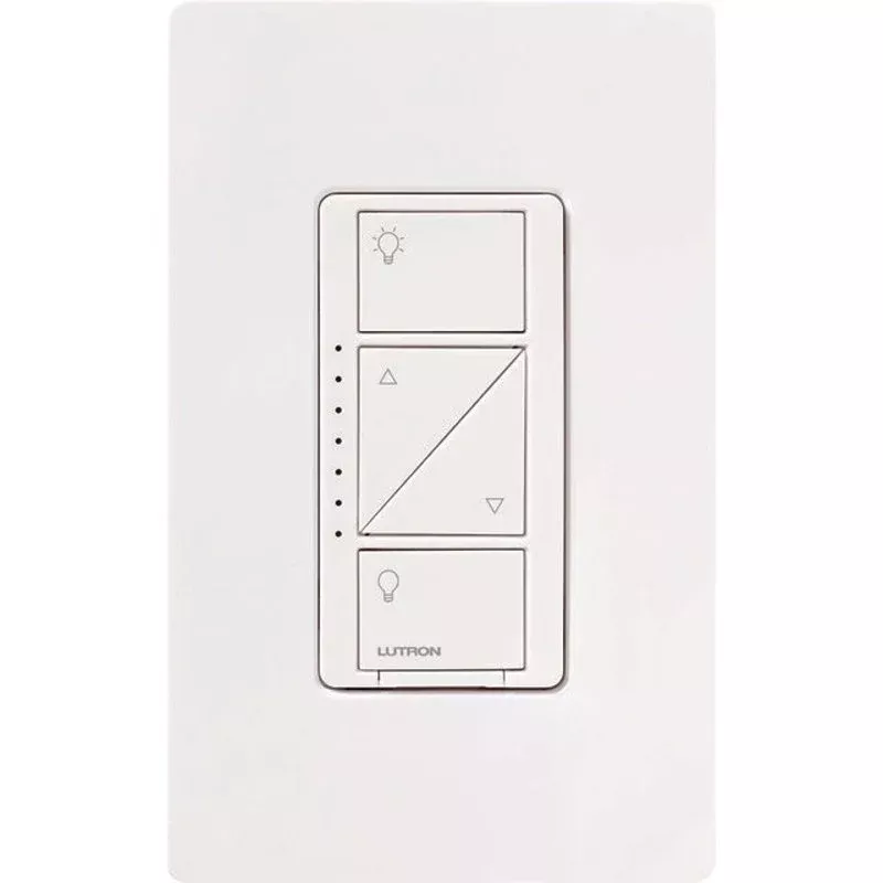 Wallbox RF Dimmer, 600W, Ivory By Lutron PD-6WCL-IV