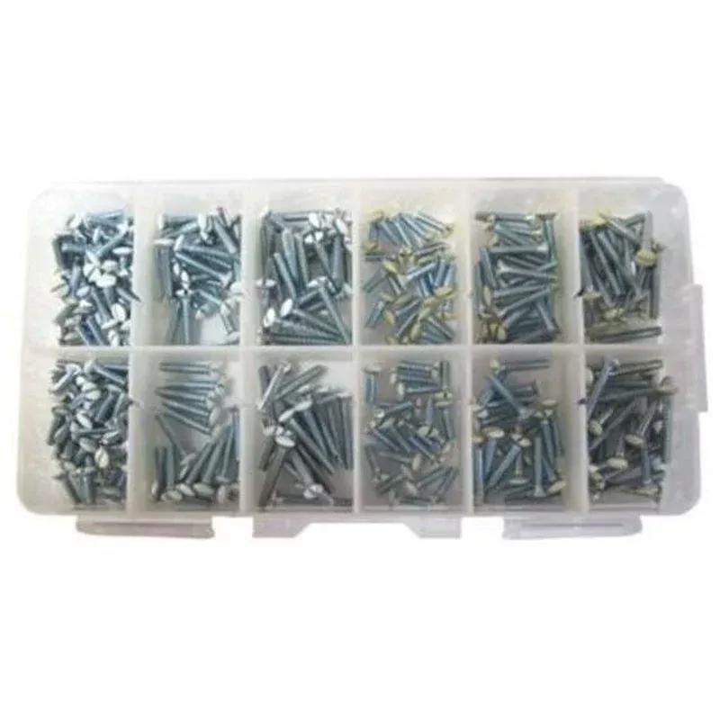 Wallplate Screw Kit - 6 Compartment Box By Dottie APS2