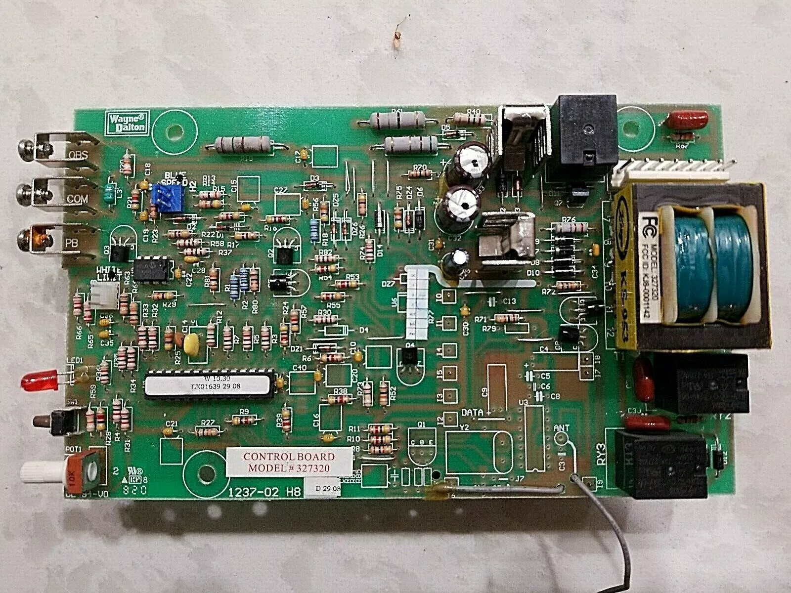 Wayne Dalton 327320 Pro Drive Motor Control Board 372 MHz – Ships FREE and FAST!