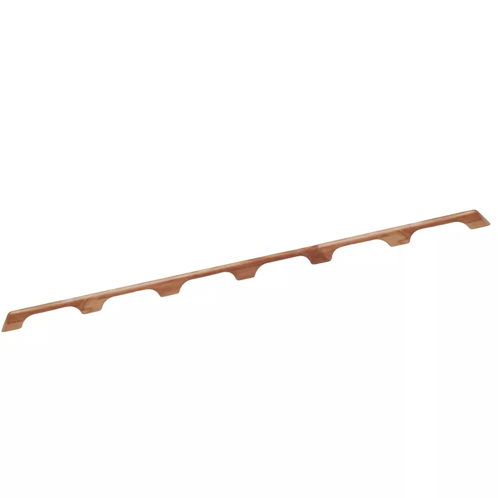 Whitecap Teak Handrail – 6 Loops – 63″L [60110]