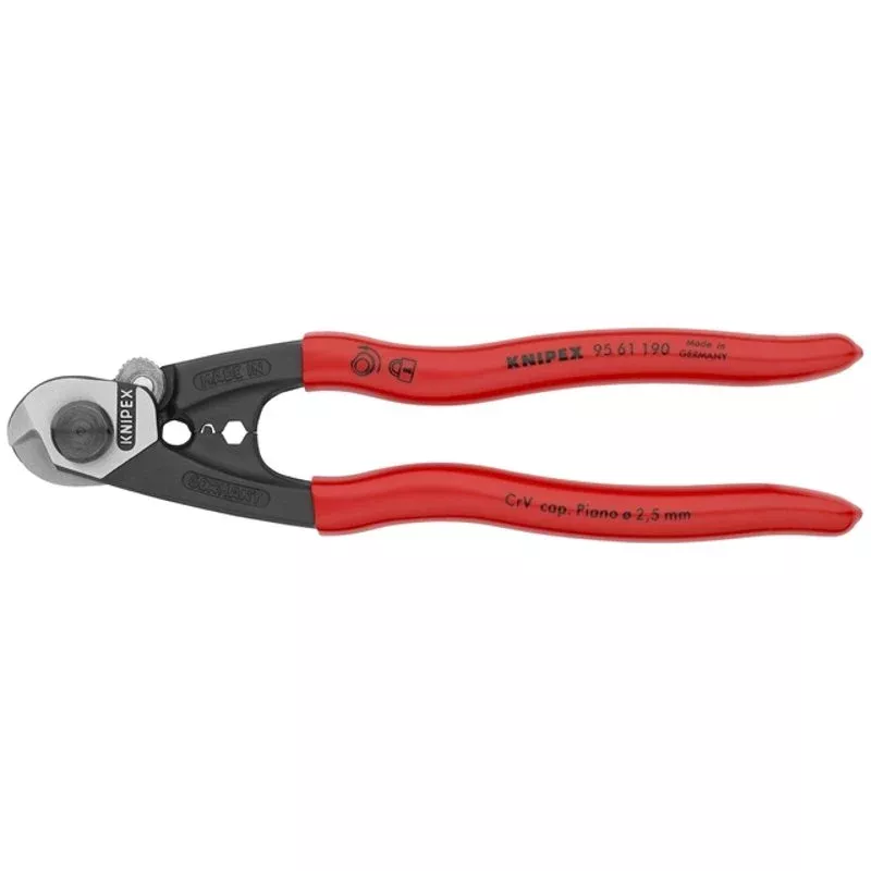 Wire Rope Shears By Knipex 95 61 190 SBA