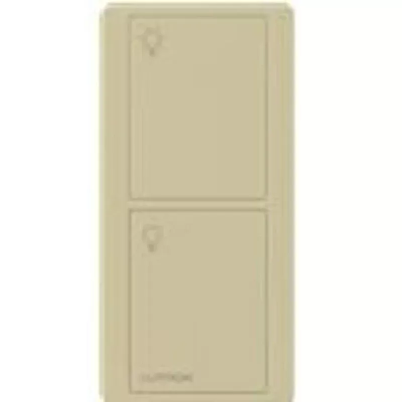 Wireless Remote Control, 2 Button, Icon, Pico, Ivor By Lutron PJ2-2B-GIV-L01