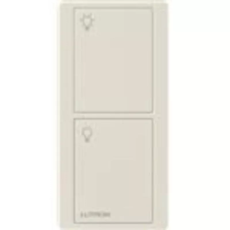 Wireless Remote Control, 2 Button, Icon, Pico, LA By Lutron PJ2-2B-GLA-L01