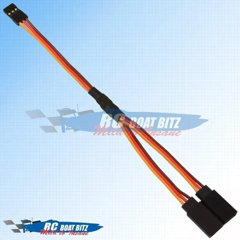 Y plug for 2 ESC’s 7cm long 153B12