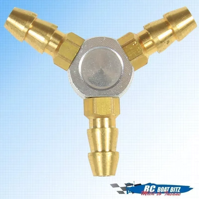Y water divider suits large hose 521B82
