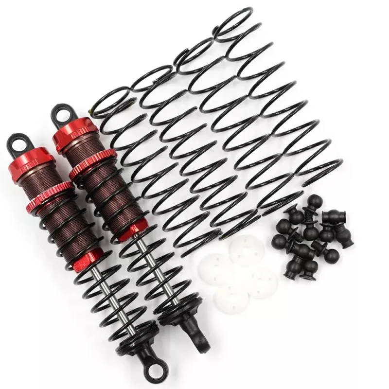YEAH RACING BBG-0090RD ALUMINUM BIG BORE Go 90mm DAMPER 2pc