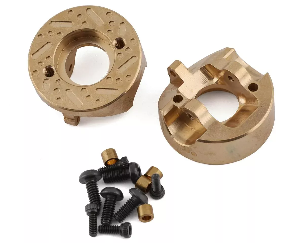 Yeah Racing KYMX-003 Mini-Z MX-01 4×4 Brass Front Steering Knuckle Weight (2)