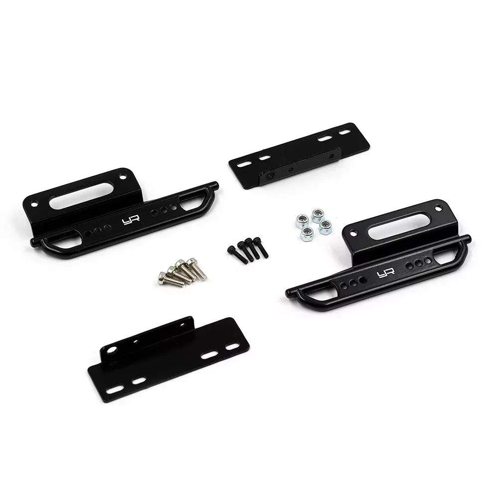 Yeah Racing METAL ROCK SLIDERS FOR AXIAL SCX24 JEEP DEADBOLT
