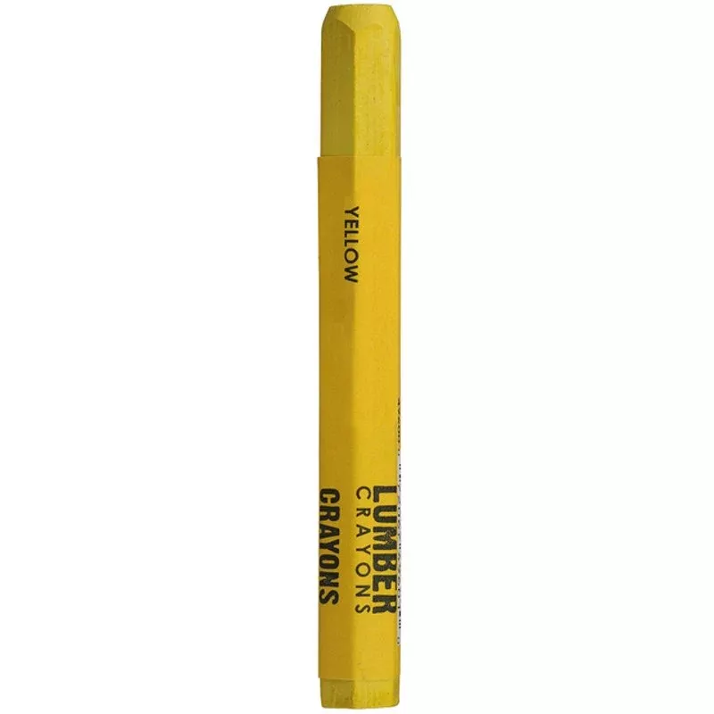 Yellow Lumber Marking Crayons By Dottie DCY3P