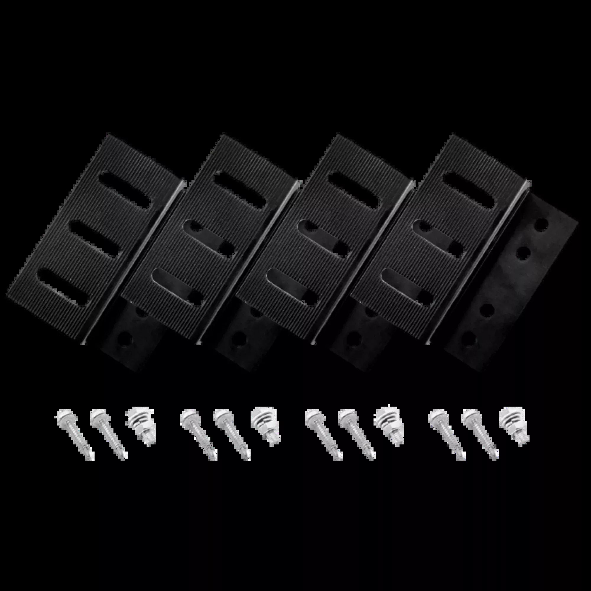 Z-Style Adjustable Curved Anti-Slip Bracket (Black)