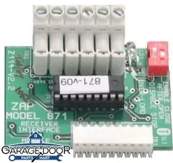 ZAP GARAGE DOOR OPENER – External Radio and Accessory Interface Module