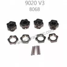 ZD Racing 17mm Wheel Hex with Pins
