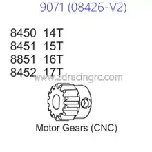 ZD Racing 17T M1 Pinion Gear