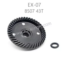 ZD Racing 43T Differential Big Bevel Gear For EX07 DBX07